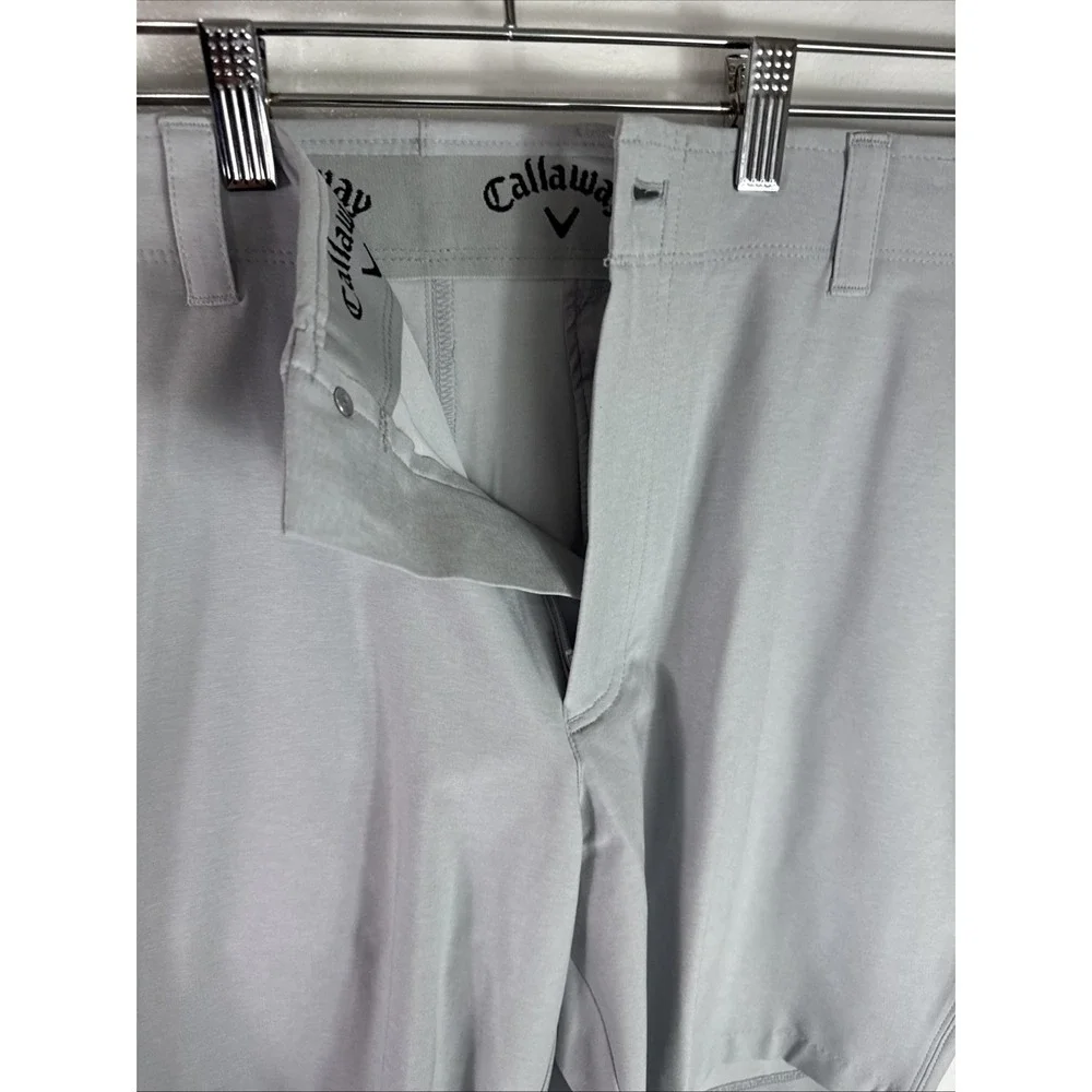 Callaway Men's 40 Performance Golf Shorts Gray‎ Media Pocket NWT 1182